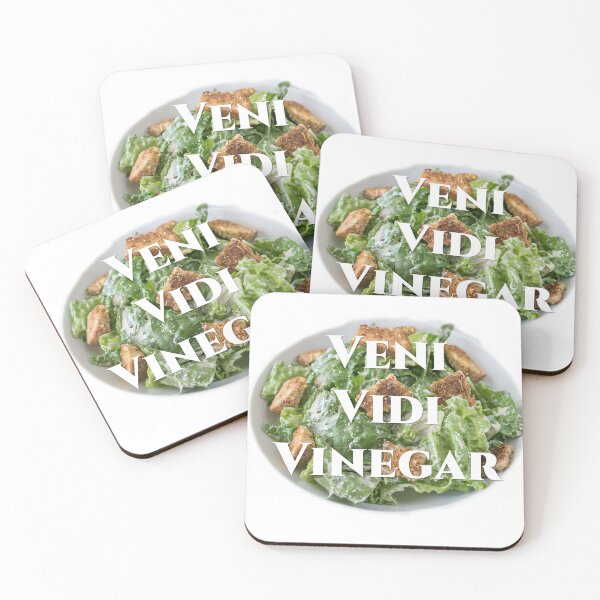 Item preview, Veni Vidi Vinegar Caesar Salad Cooking designed and sold by GoatGarments.