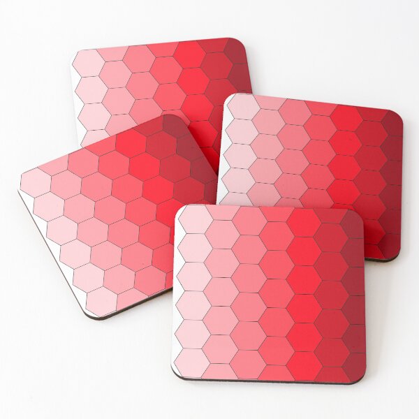Item preview, Red Hexagons designed and sold by GraceT26.