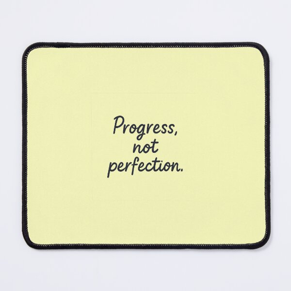 Item preview, Progress, not perfection. designed and sold by Daniel-DL.
