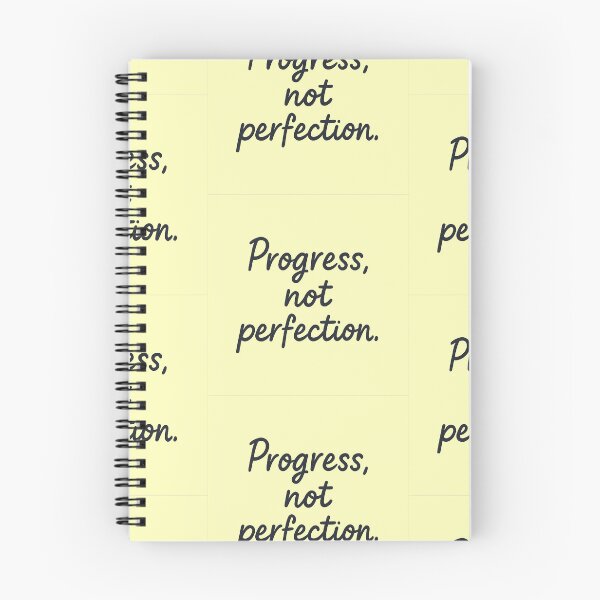 Item preview, Progress, not perfection. designed and sold by Daniel-DL.
