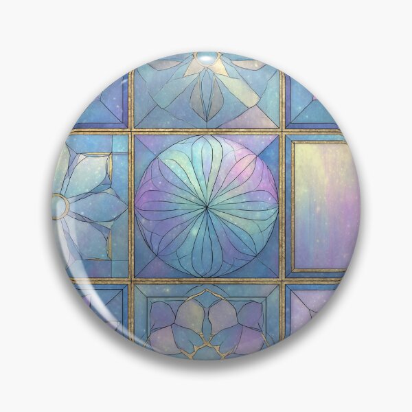 Item preview, Symbolic Design Poetic and Bold Stained Glass designed and sold by MidArtForge.