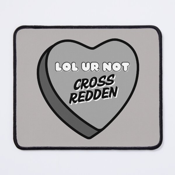 Item preview, Cross Redden, lol ur not heart designed and sold by baranskini.