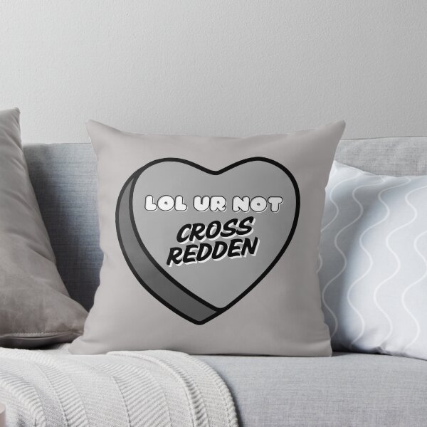 Item preview, Cross Redden, lol ur not heart designed and sold by baranskini.