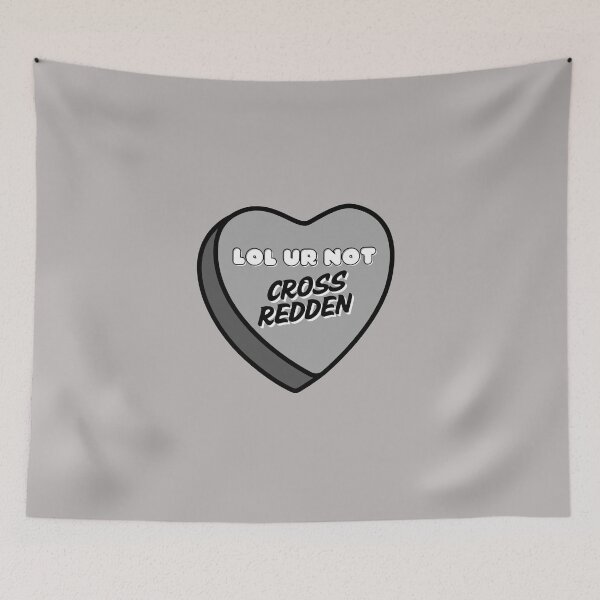 Item preview, Cross Redden, lol ur not heart designed and sold by baranskini.