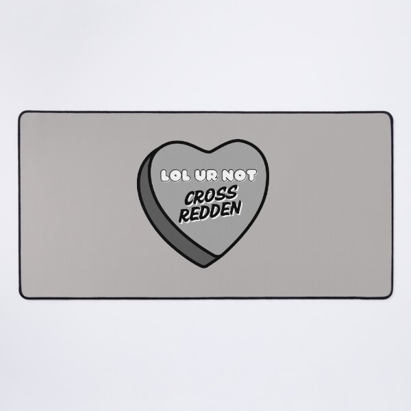 Item preview, Cross Redden, lol ur not heart designed and sold by baranskini.