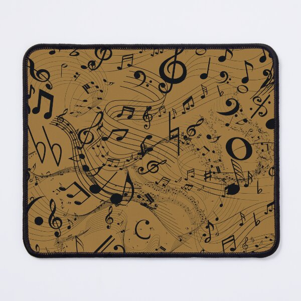 Item preview, Music Everywhere In Tan and Black Original Graphic Artwork designed and sold by BrightrDayMusicArt.