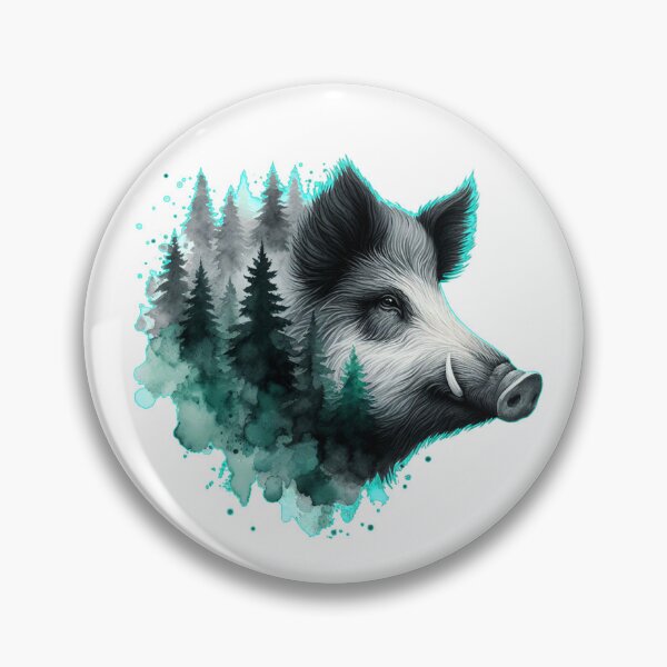 Item preview, Essence of the Wild - The Wild Boar (II) designed and sold by nature. electrified..