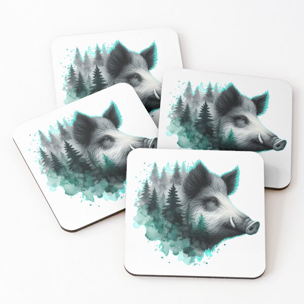 Item preview, Essence of the Wild - The Wild Boar (II) designed and sold by nature. electrified..
