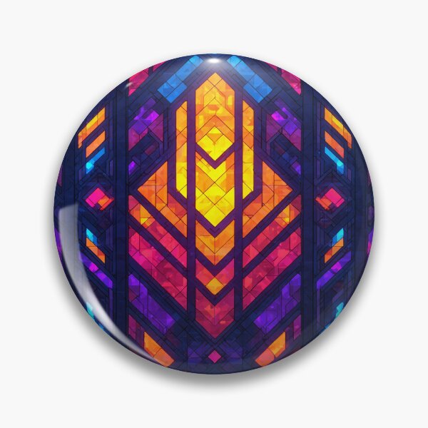 Item preview, Symbolic Design Poetic and Bold Stained Glass designed and sold by MidArtForge.