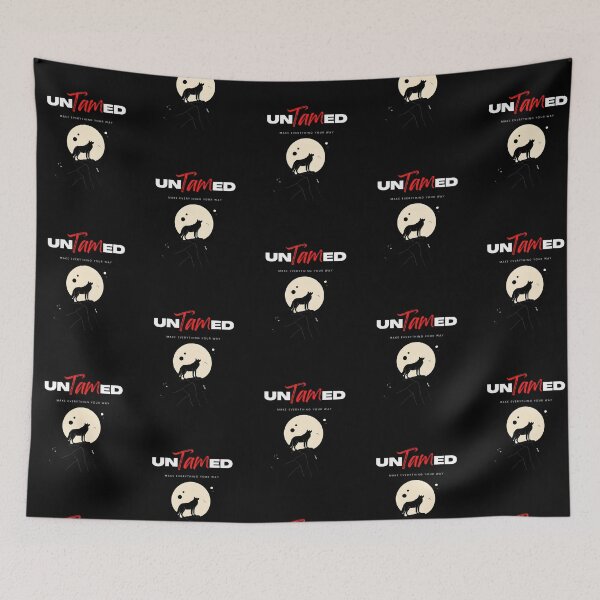 Item preview, Untamed Wolf Howling at the Moon – Motivational Wild Spirit Design designed and sold by Apexwear .