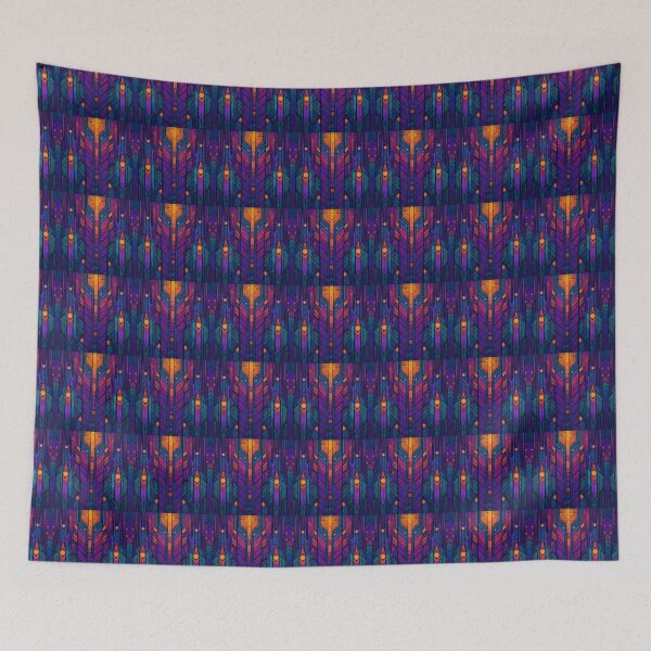 Item preview, Symbolic Design Poetic and Bold Stained Glass designed and sold by MidArtForge.