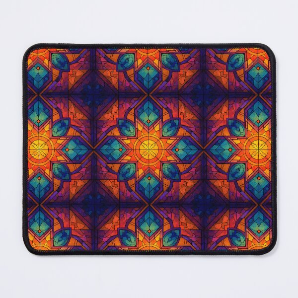 Item preview, Symbolic Design Poetic and Bold Stained Glass designed and sold by MidArtForge.