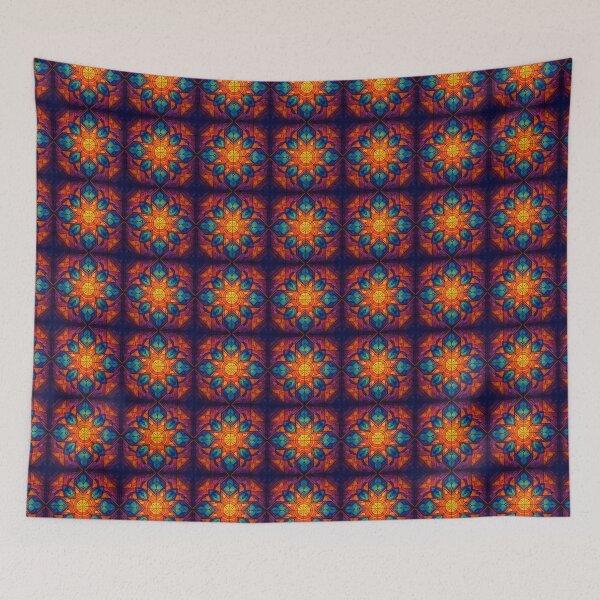 Item preview, Symbolic Design Poetic and Bold Stained Glass designed and sold by MidArtForge.