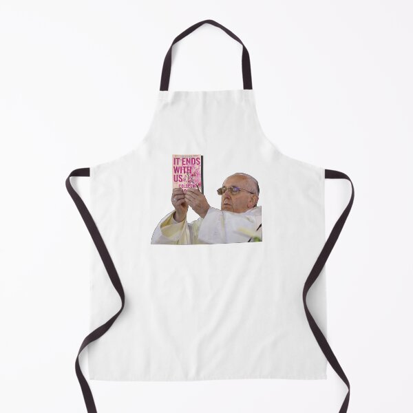 Item preview, Pope Holding It Ends with Us Colleen Hoover designed and sold by baranskini.