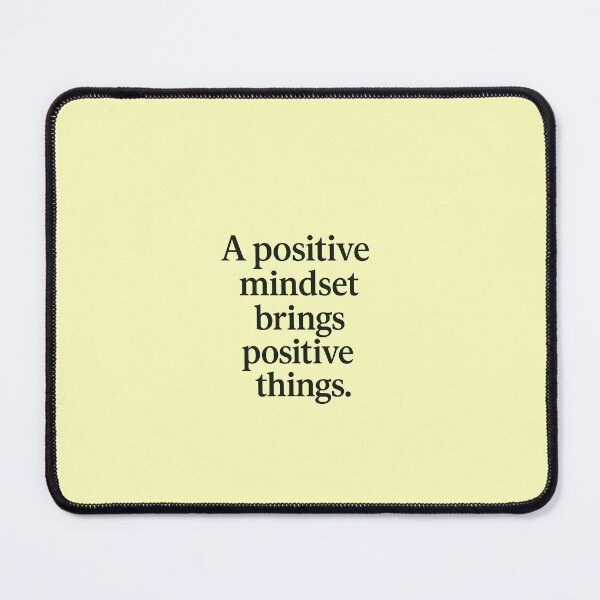 Item preview, A positive mindset brings positive things. designed and sold by Daniel-DL.