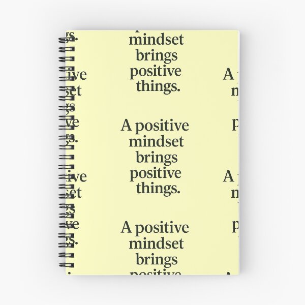 Item preview, A positive mindset brings positive things. designed and sold by Daniel-DL.
