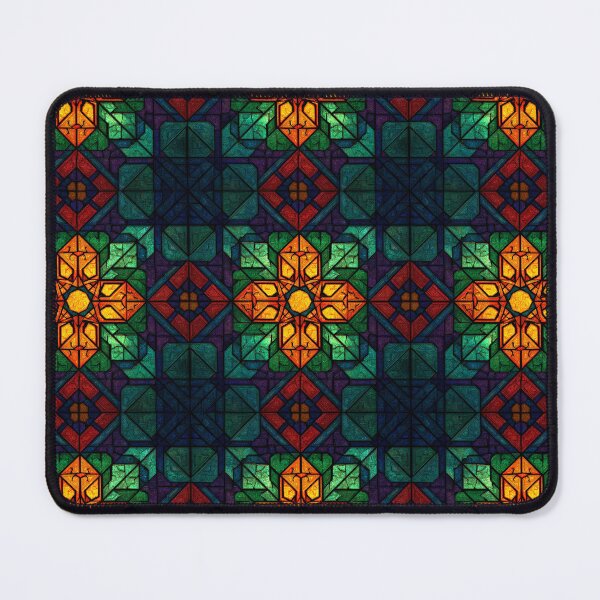 Item preview, Symbolic Design Poetic and Bold Stained Glass designed and sold by MidArtForge.