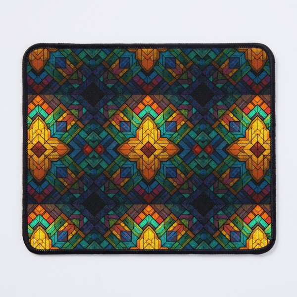 Item preview, Symbolic Design Poetic and Bold Stained Glass designed and sold by MidArtForge.