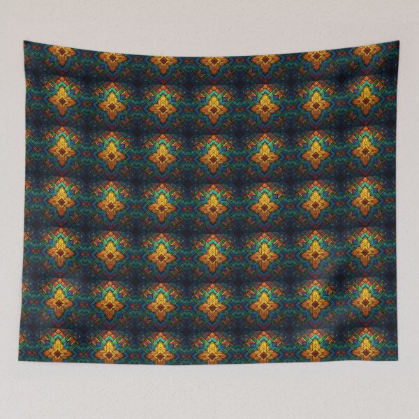 Item preview, Symbolic Design Poetic and Bold Stained Glass designed and sold by MidArtForge.