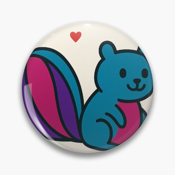 Item preview, Cute fantasy creature with hearts designed and sold by artbyefi.