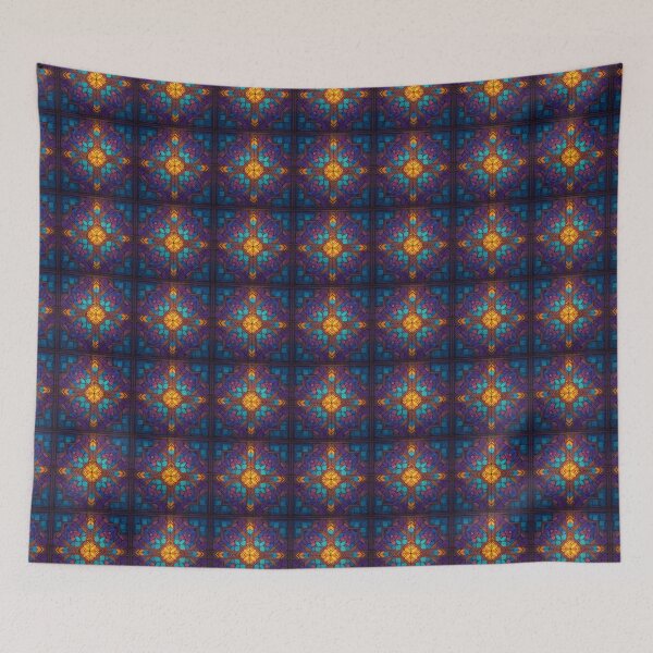 Item preview, Symbolic Design Poetic and Bold Stained Glass designed and sold by MidArtForge.