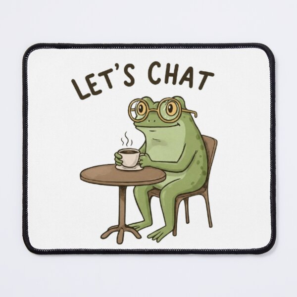 Item preview, Frog and coffee  designed and sold by Chiknook.