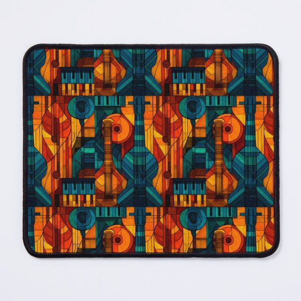 Item preview, Symbolic Design Poetic and Bold Stained Glass designed and sold by MidArtForge.