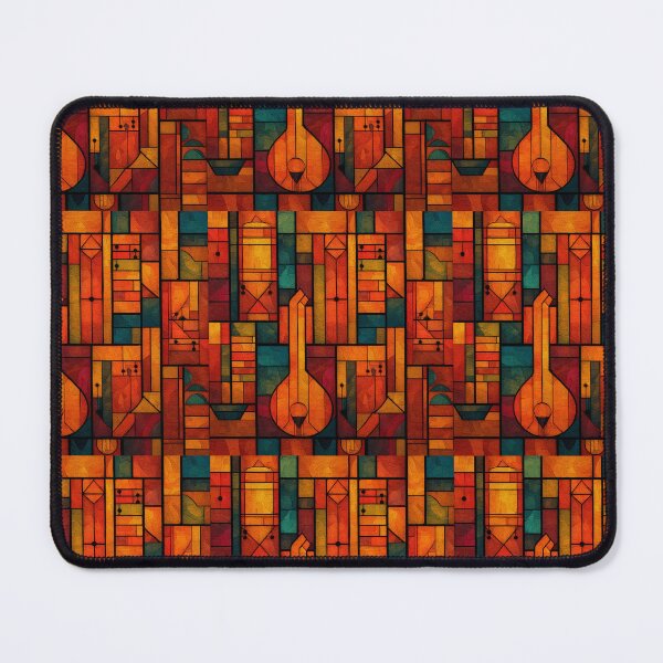 Item preview, Symbolic Design Poetic and Bold Stained Glass designed and sold by MidArtForge.