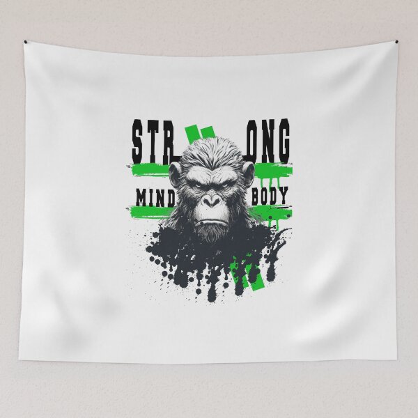 Item preview, STRONG MIND , STRONG BODY  designed and sold by MABROTH.