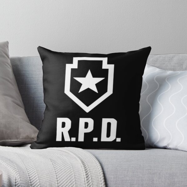 Resident Evil 2: REmake RPD Logo Coussin
