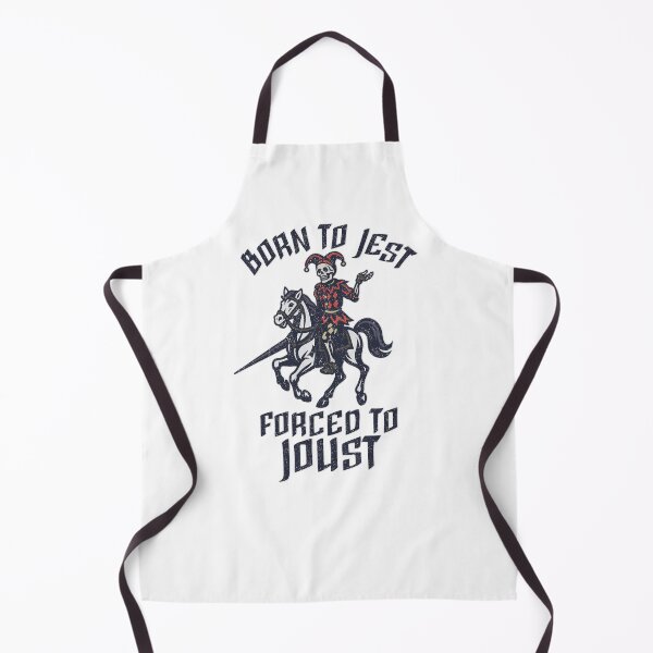 Item preview, Born to Jest forced to Joust designed and sold by wolfkin-design.