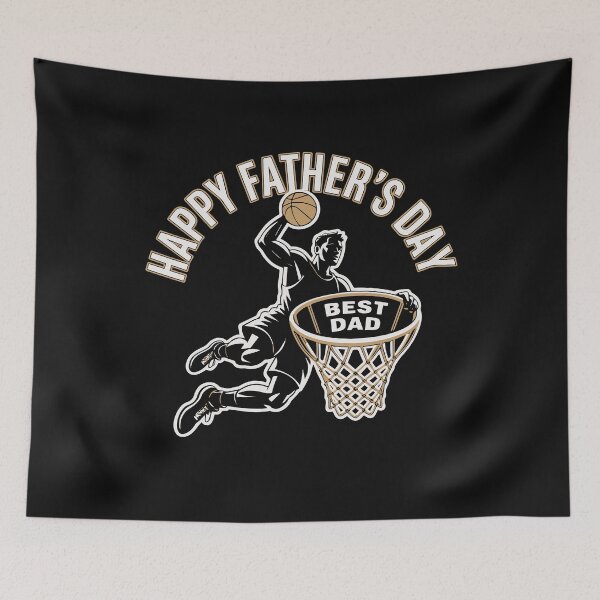 Item preview, Happy Fathers Day Basketball For Men Best Dad designed and sold by clothesy7.