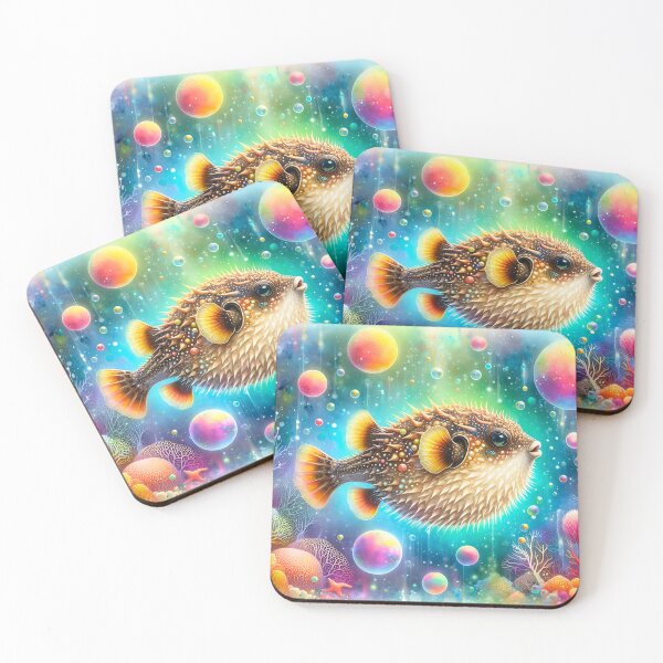 Item preview, Puffer Fish Art #2 | Pufferfish Lovers designed and sold by ksgraphics222.