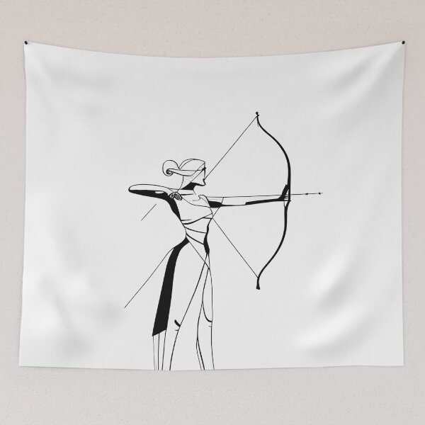 Item preview, Female Archer Sketch designed and sold by ShadowAndSlate.