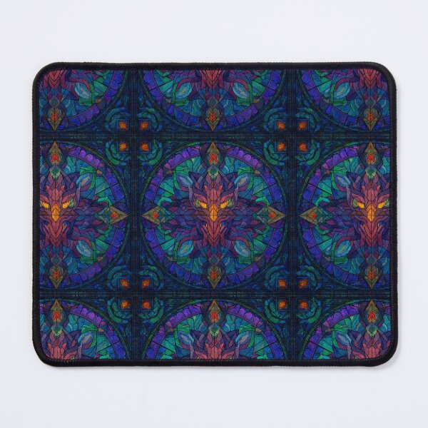 Item preview, Symbolic Design Poetic and Bold Stained Glass designed and sold by MidArtForge.