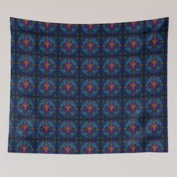 Item preview, Symbolic Design Poetic and Bold Stained Glass designed and sold by MidArtForge.