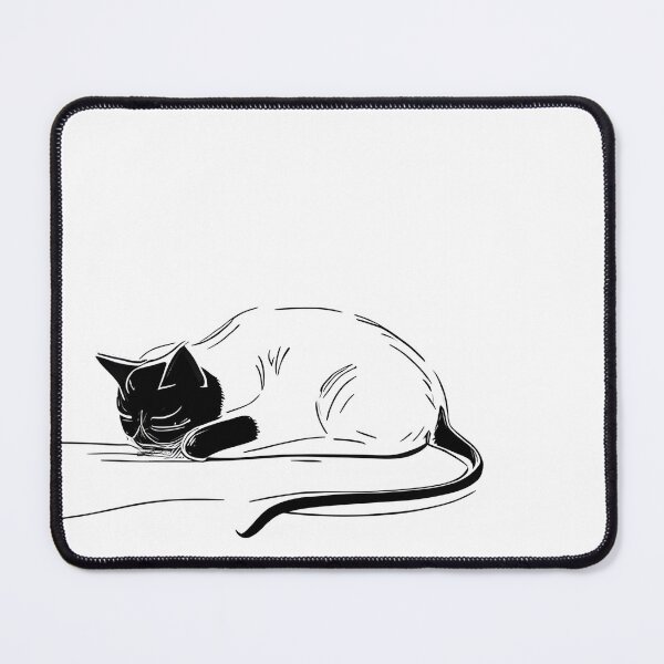 Item preview,  Snoozing Cat Sketch designed and sold by ShadowAndSlate.