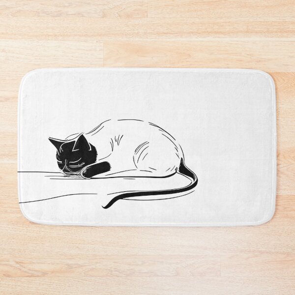 Item preview,  Snoozing Cat Sketch designed and sold by ShadowAndSlate.