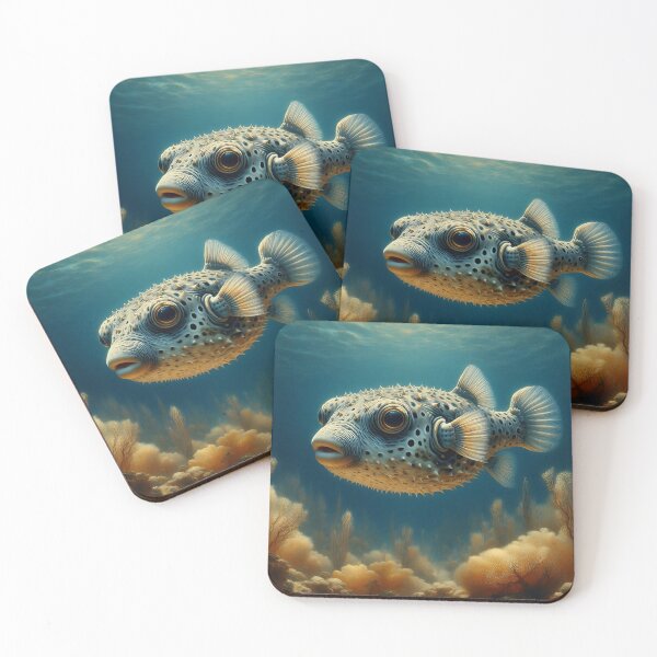 Item preview, Puffer Fish Art #3 | Pufferfish Lovers designed and sold by ksgraphics222.