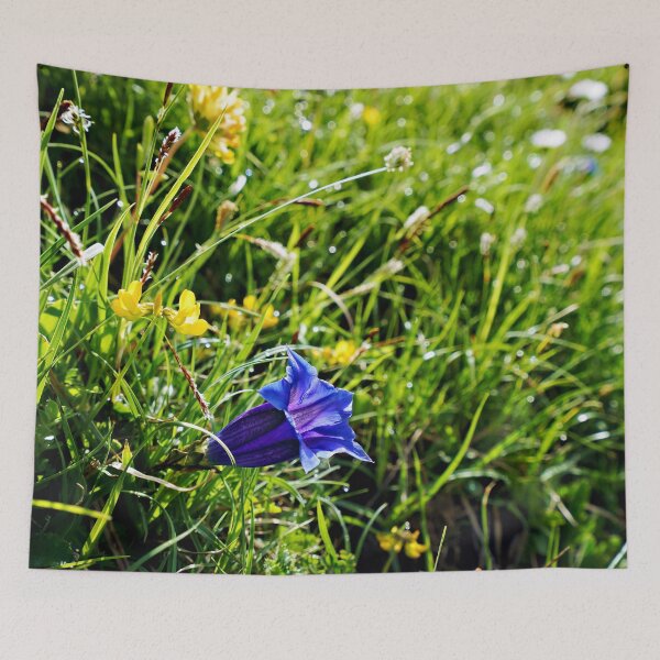 Item preview, Alpine Gentian – Deep blue jewel of the mountains designed and sold by beatbieri.ch.