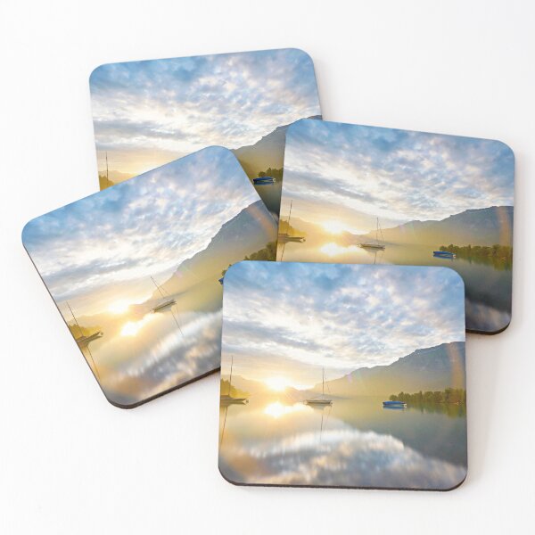 Item preview, Sunrise over Lake Brienz – Morning magic in the Bernese Oberland designed and sold by beatbieri.ch.