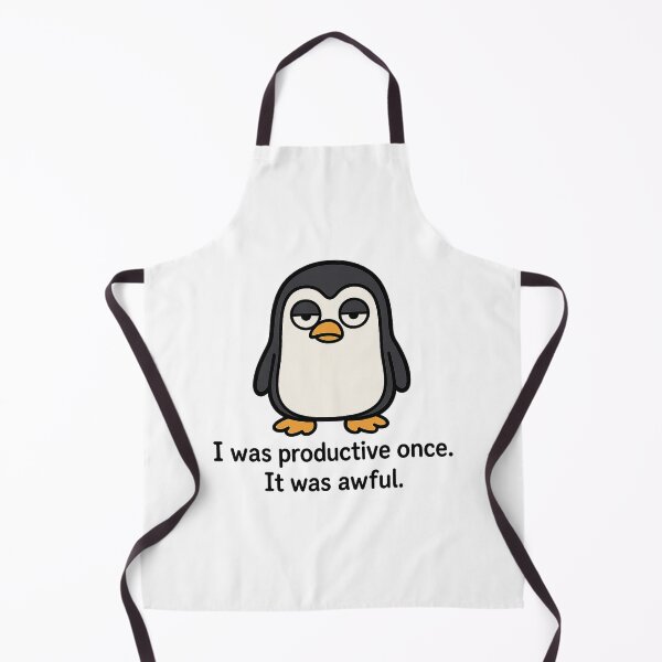 Item preview, Grumpy Penguin – “I was productive once. It was awful.” designed and sold by Thorrdu.