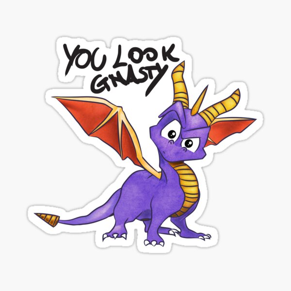 You Look Gnasty! Sticker