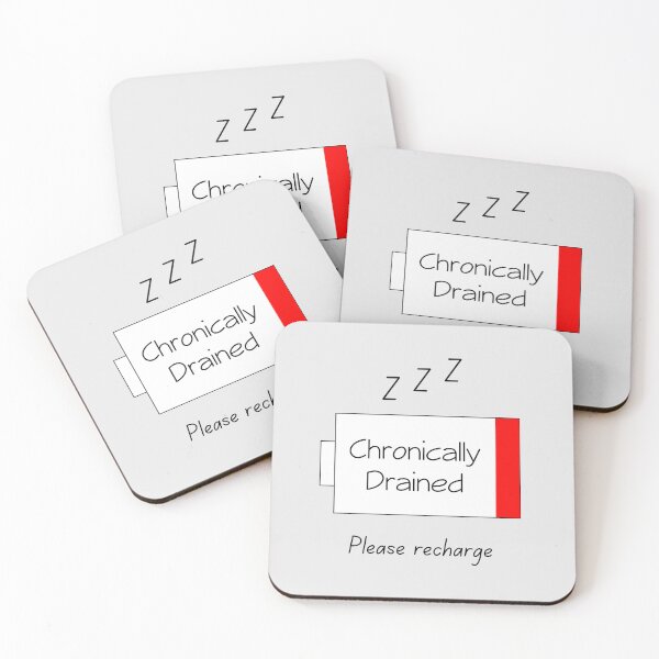 Item preview, Chronically Drained Battery  designed and sold by Bad Wolf Works.
