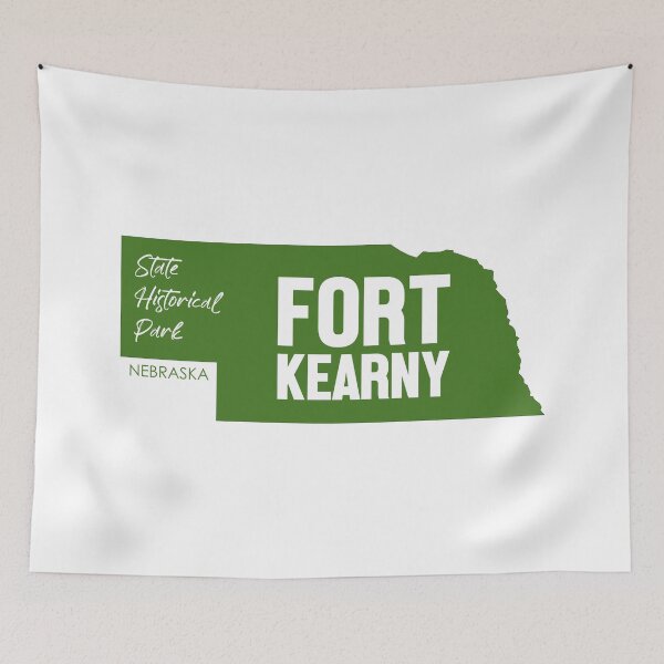 Item preview, Fort Kearny State Historical Park NE Map designed and sold by bivenart.