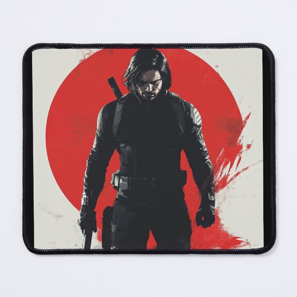 Aperçu de l'œuvre Les coups de foudre de Bucky Barnes créée et vendue par CafePluto.