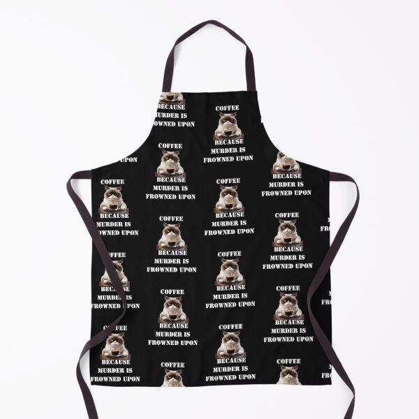 Item preview, Coffee, Because Murder Is Frowned Upon designed and sold by Pawblematic .