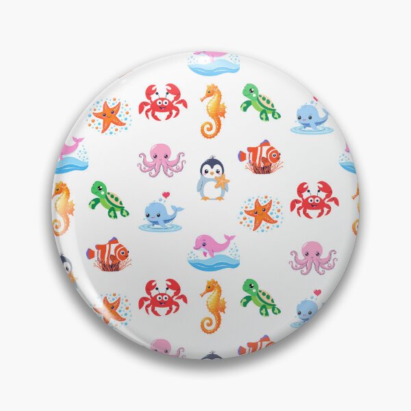 Item preview, Marine Animal Stickers | Adorable Design for Decorating  designed and sold by Karina Creative Studio.