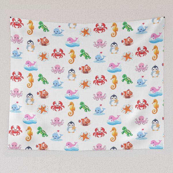 Item preview, Marine Animal Stickers | Adorable Design for Decorating  designed and sold by Karina Creative Studio.