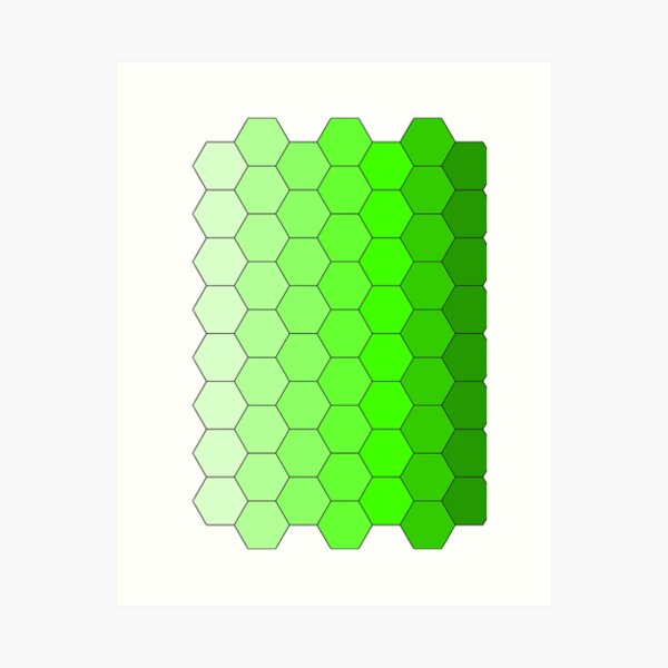 Item preview, Lime Green Hexagons designed and sold by GraceT26.